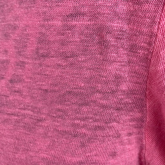 Rodebjer Linen Ninja Tee T Shirt Strong Pink L - Picture 5 of 7
